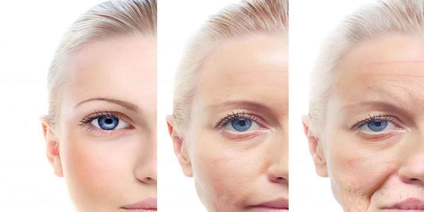 Portrait picture for aging process